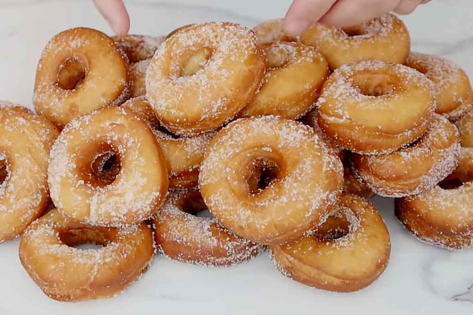 Rosquinha Caseira Frita Que Derrete