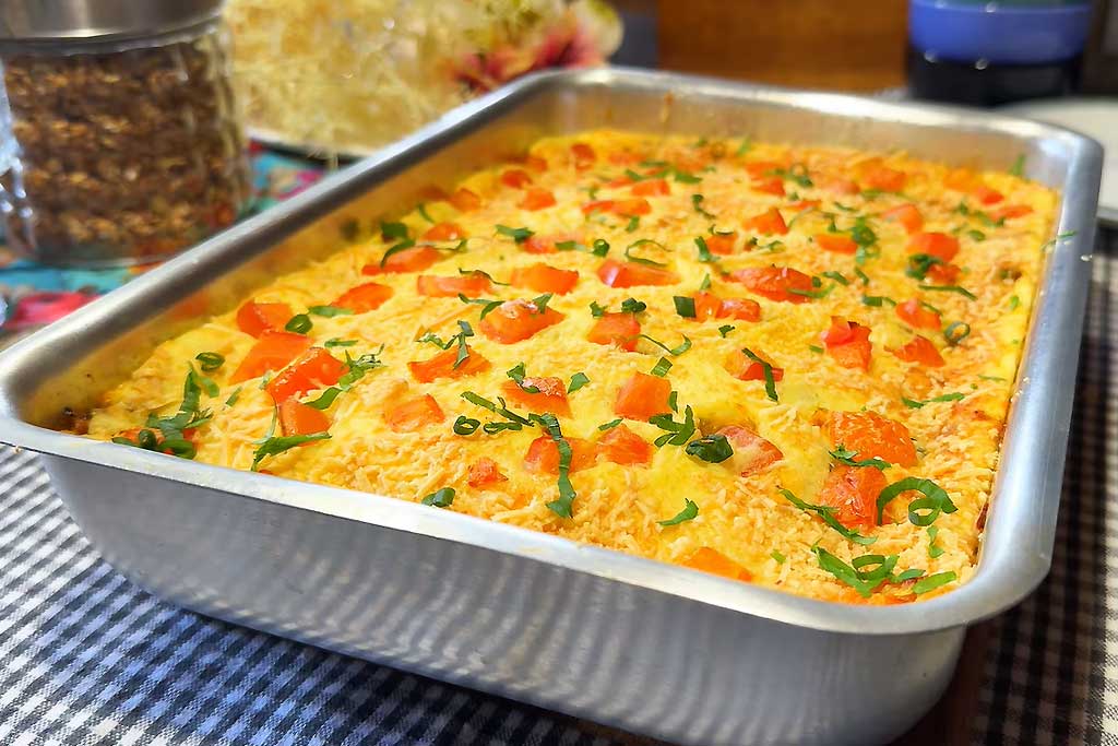 Torta de Batata Cremosa