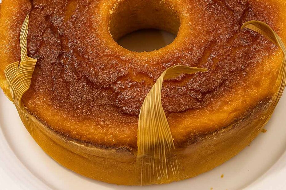 Bolo Pamonha Cremoso de Liquidificador