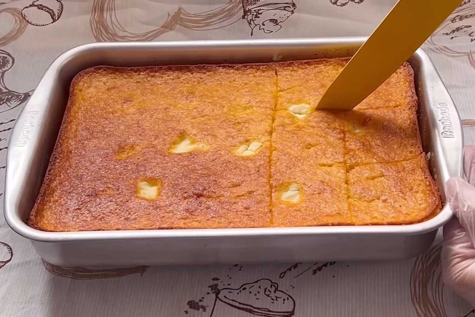 Bolo Pamonha de Liquidificador