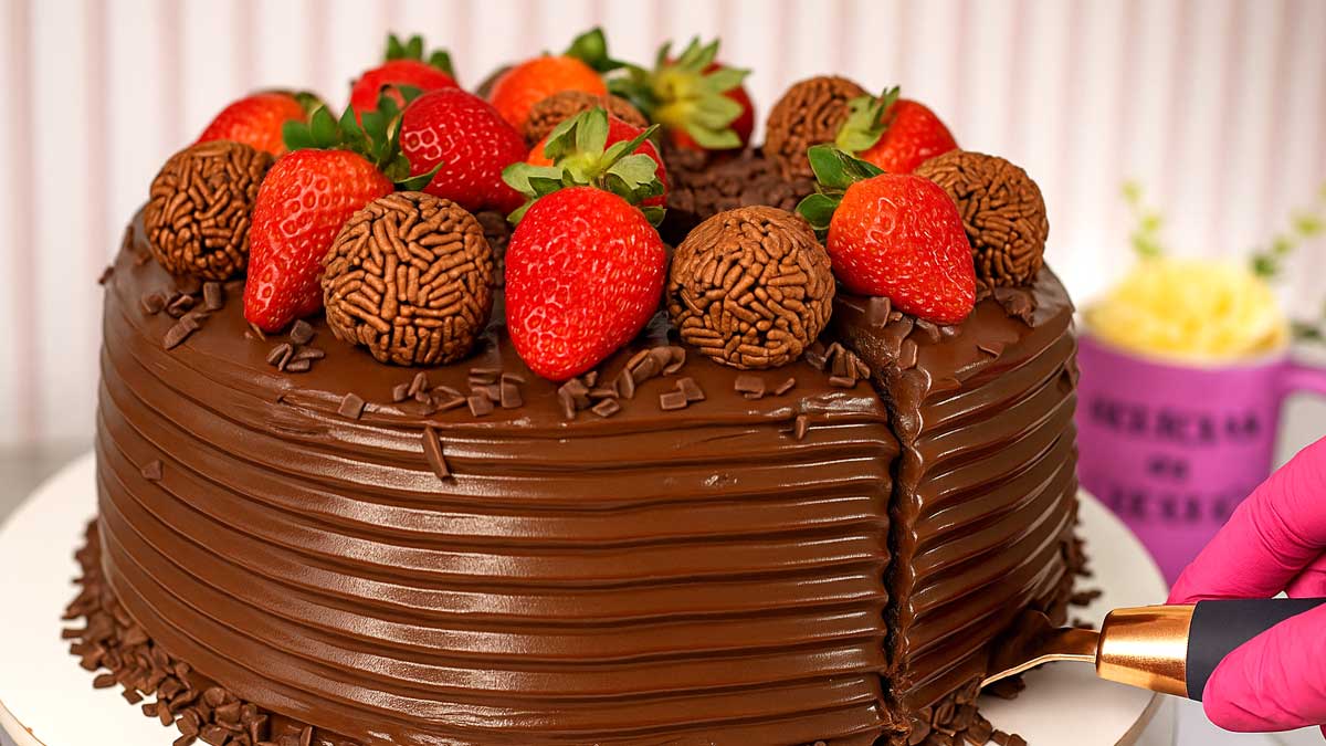 Bolo Tentação de Chocolate