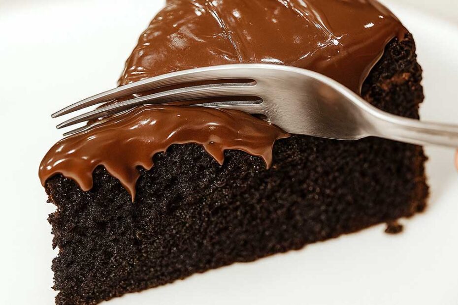 Bolo de Chocolate Super Fofo