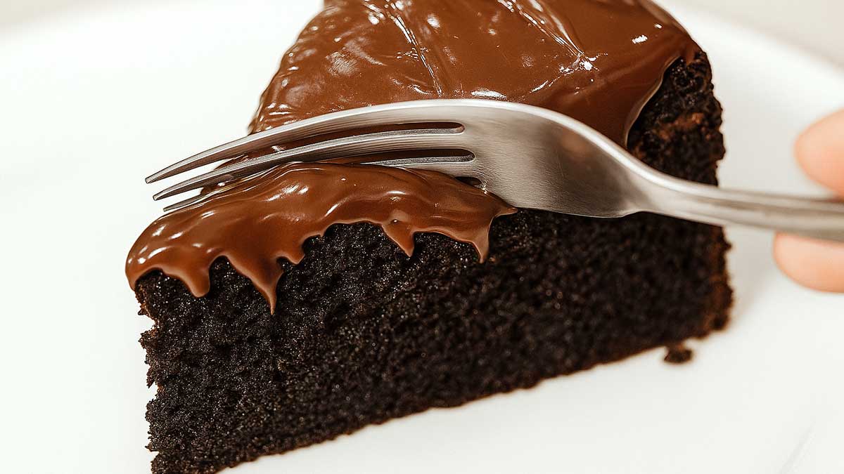 Bolo de Chocolate Super Fofo