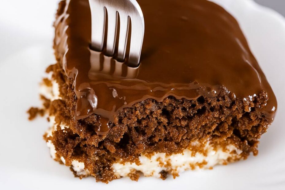 Bolo de Chocolate com Creme de Coco