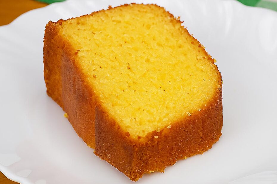 Bolo de Fubá Cozido Molhadinho