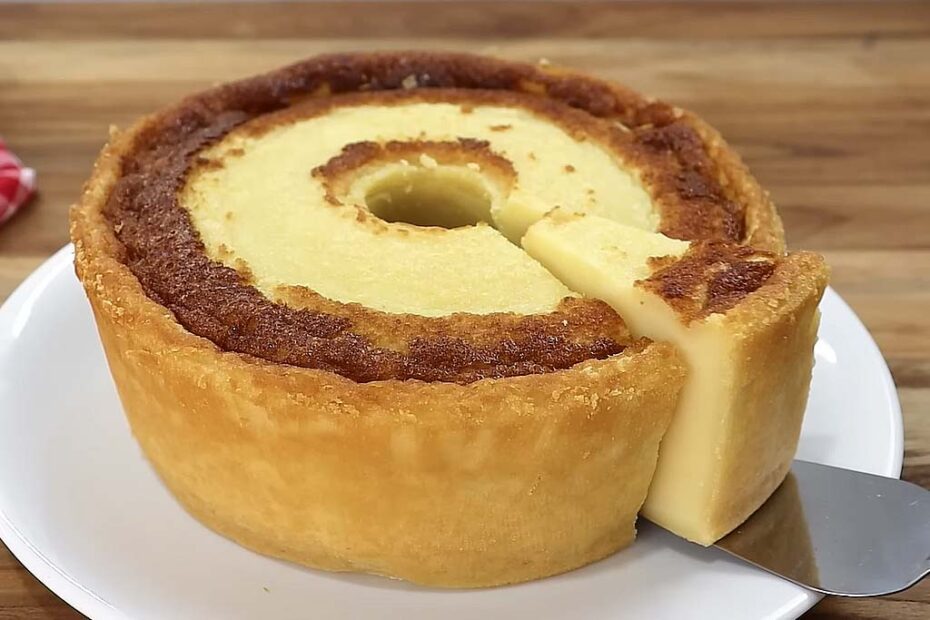 Bolo de Leite Cremoso no Liquidificador