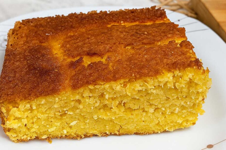 Bolo de Milho de Latinha Cremoso