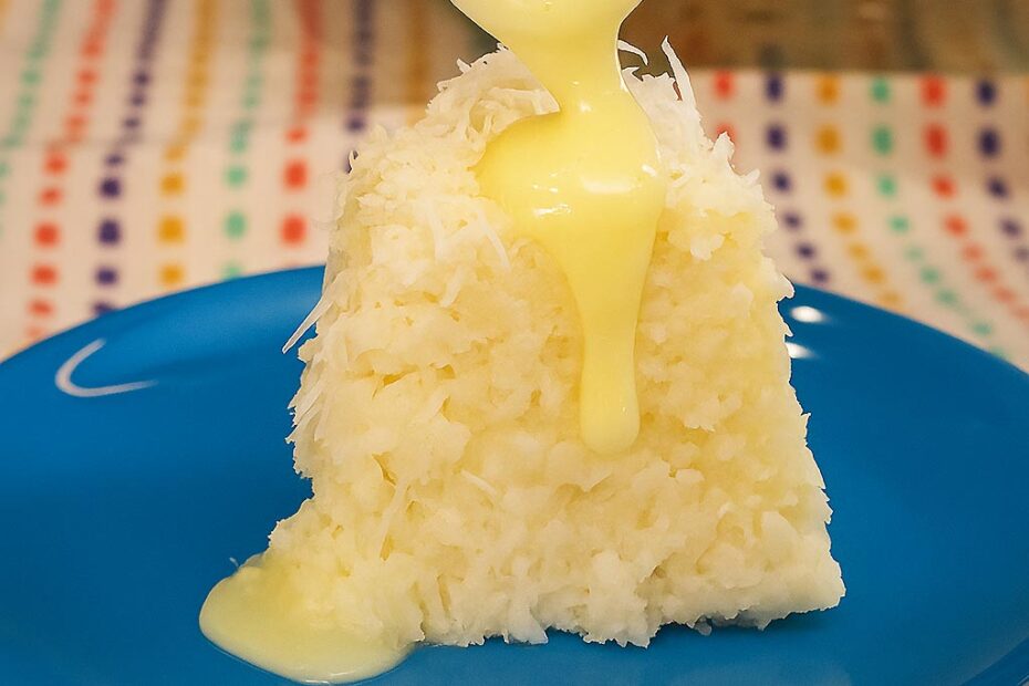 Bolo de Tapioca Gelado Fácil