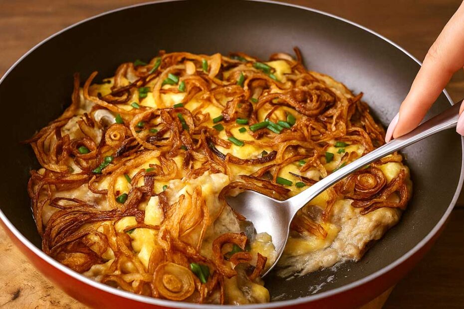 Carne Cremosa com Creme de Cebola