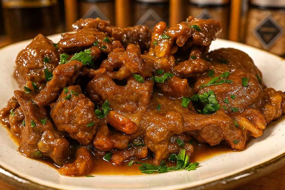 Carne de Panela com Molho de Vó