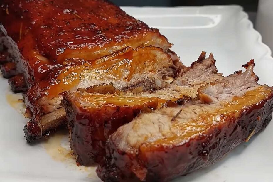 Costela Suína ao Molho Barbecue