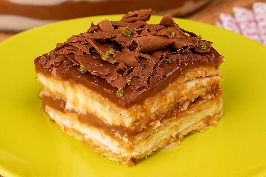 Pavê de Limão com Chocolate Irresistível