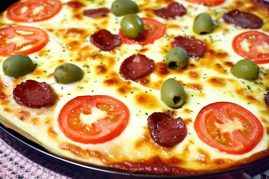 Pizza Sem Farinha de Trigo