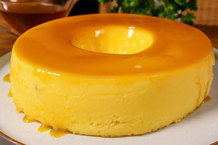 Pudim Fácil Sem Leite Condensado