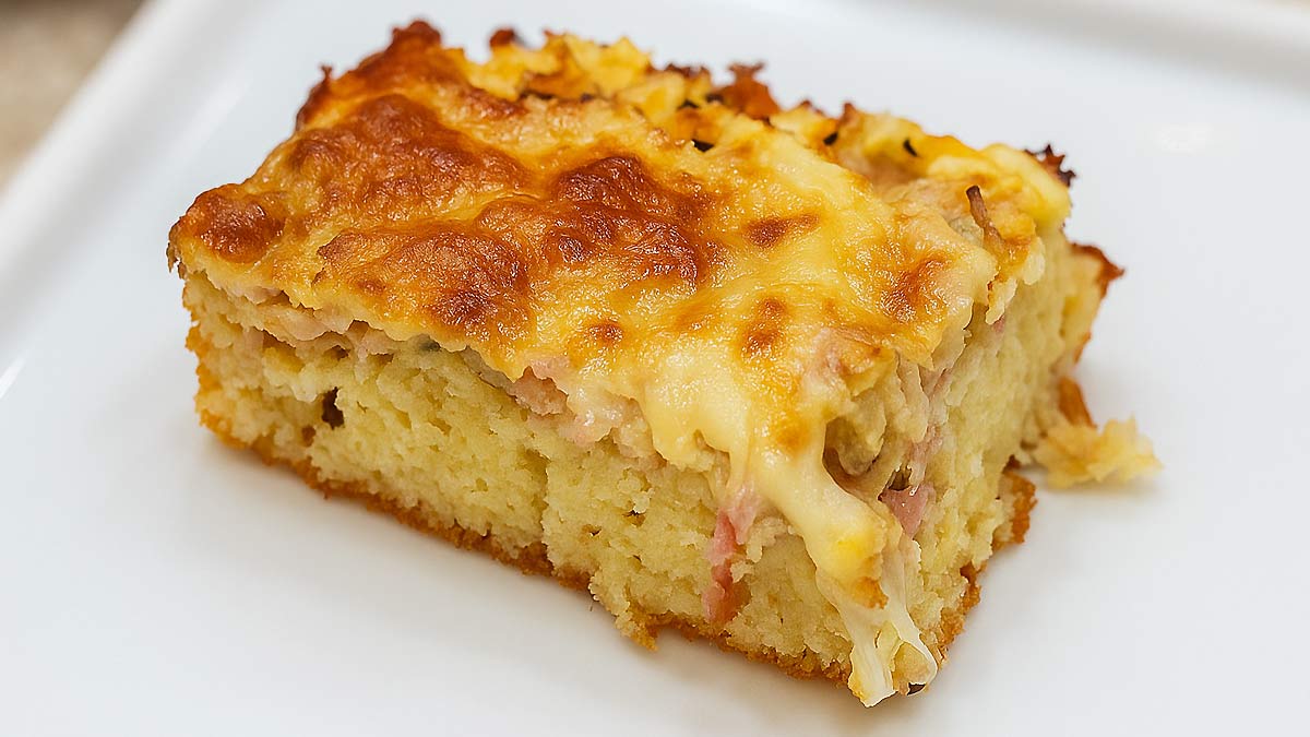 Torta Salgada de Liquidificador com Massa