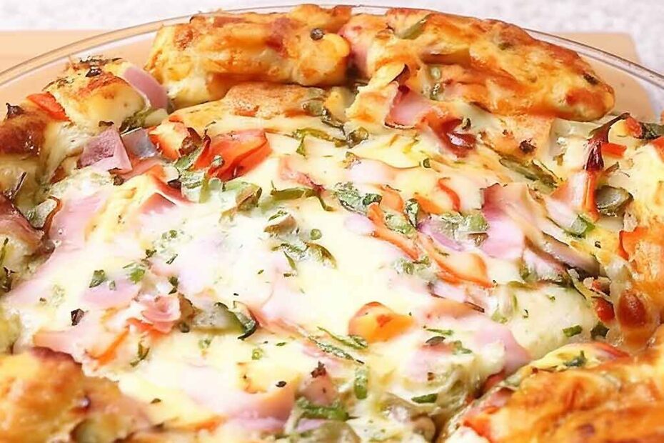 Torta de Pão Amanhecido de Forno