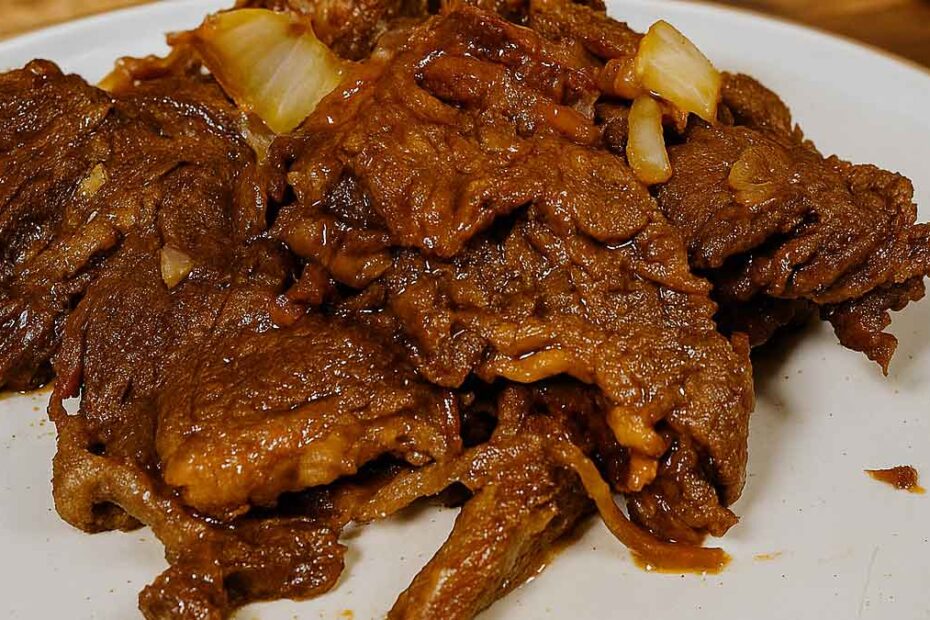 Bife de Panela de Pressão Sem Sujeira