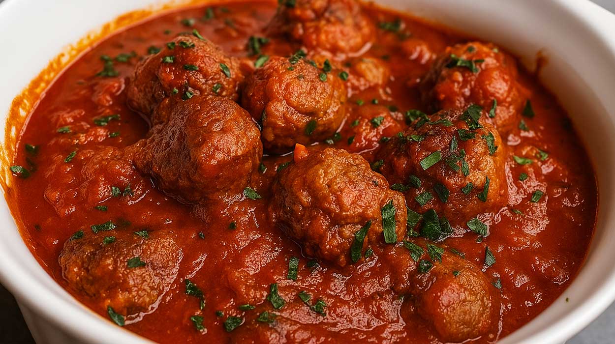 Almôndegas ao Molho Caseiras