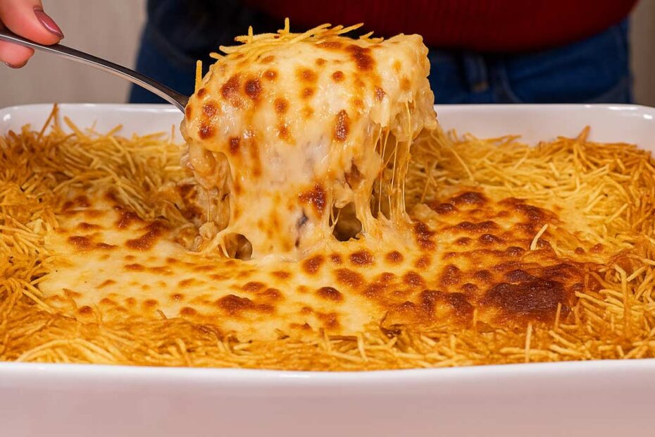 Arroz Cremoso de Frango com Queijo