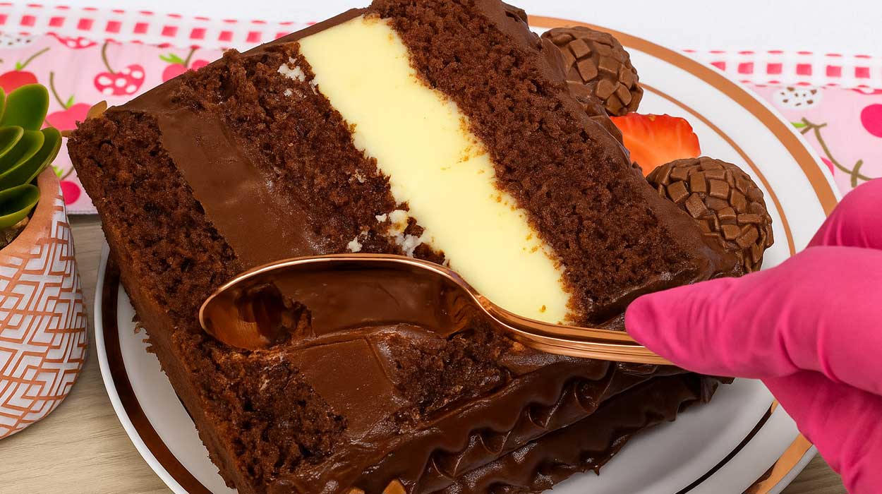 Bolo Choconinho Recheado