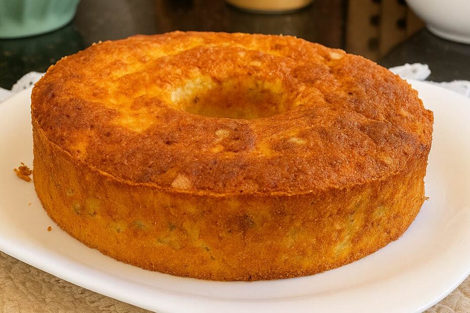 Bolo de Banana Simples Sem Farinha