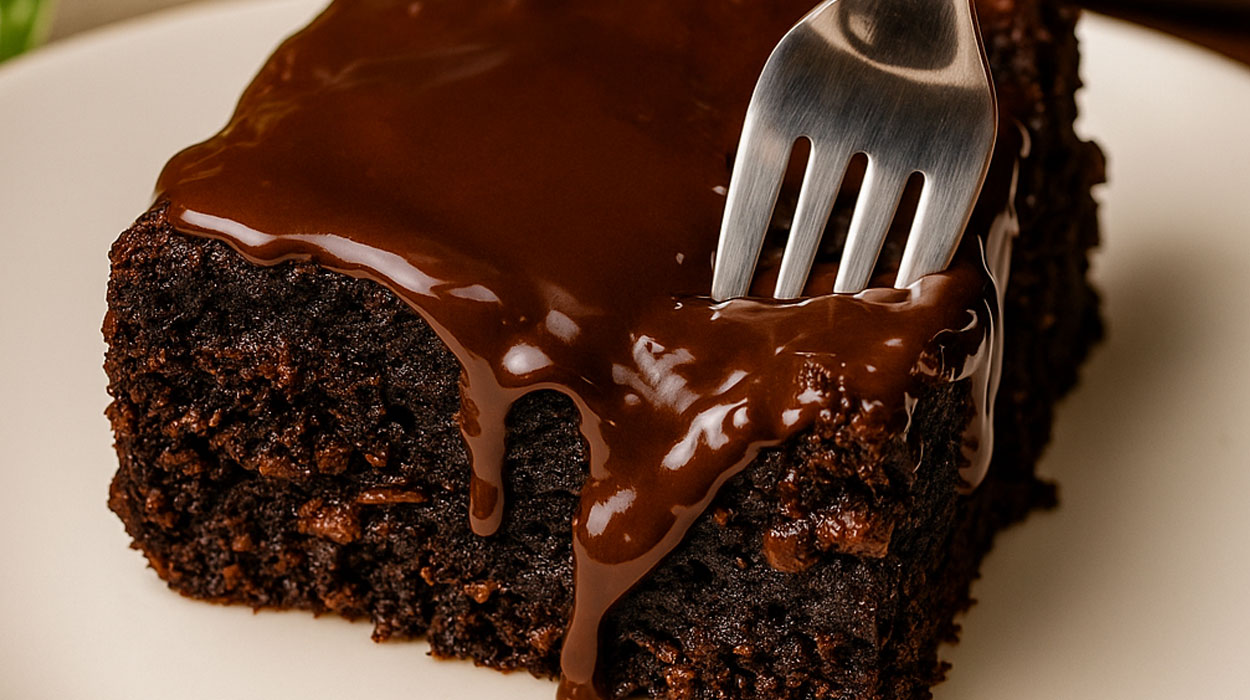 Bolo de Chocolate Fácil Sem Farinha