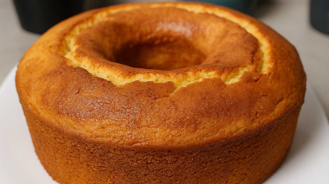 Bolo de Fubá com Coco Sem Farinha