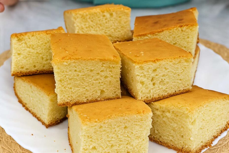 Bolo de Leite Condensado com Laranja