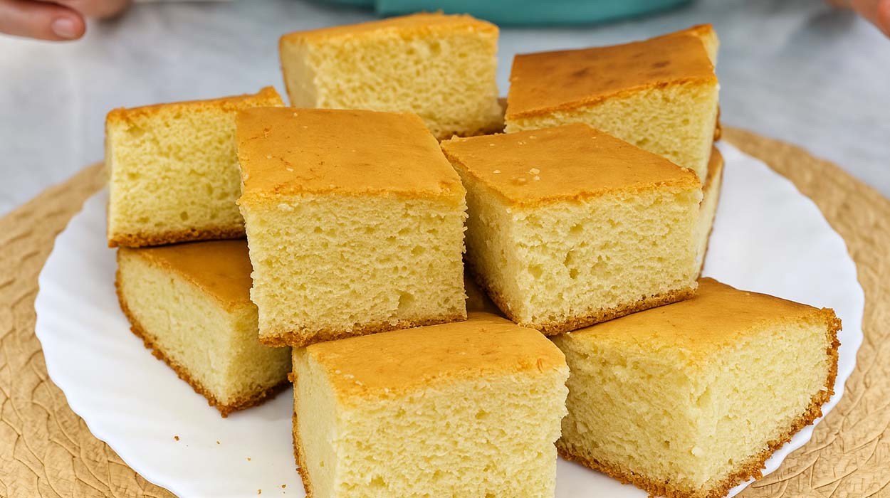 Bolo de Leite Condensado com Laranja