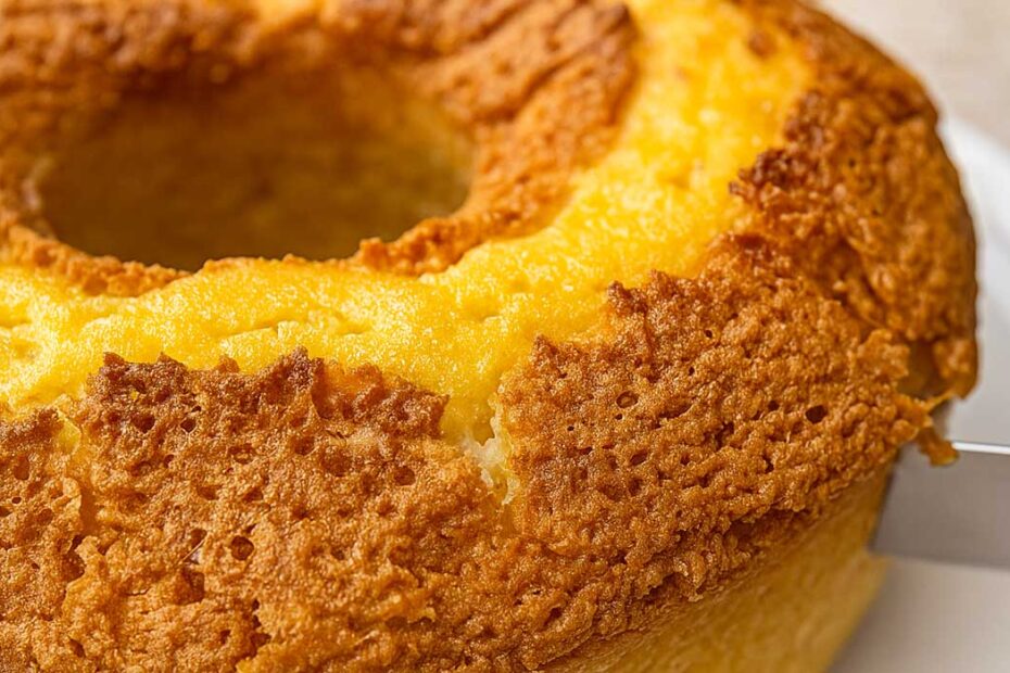 Bolo de Tapioca com Crocância