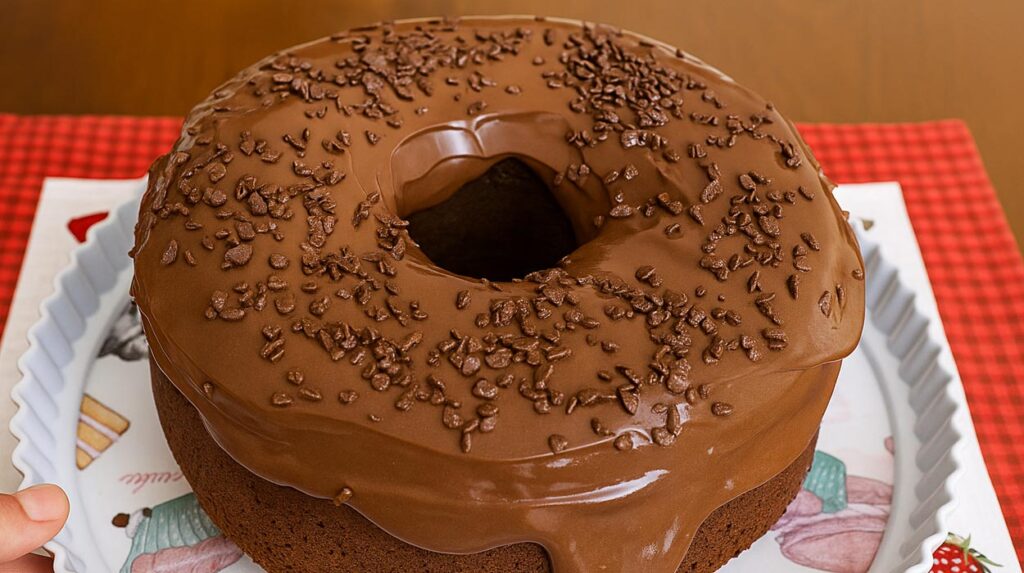 Cobertura de Chocolate Cremosa com 2 Ingredientes