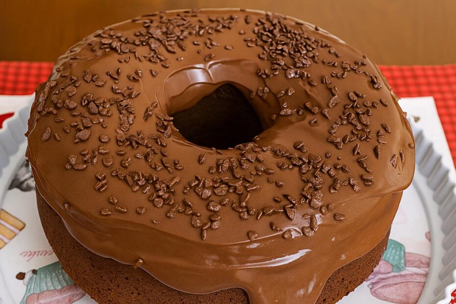 Cobertura de Chocolate Cremosa com 2 Ingredientes