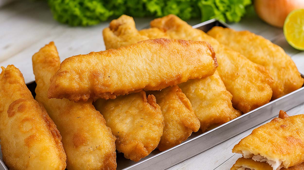 Filé de Tilápia Empanado Fácil