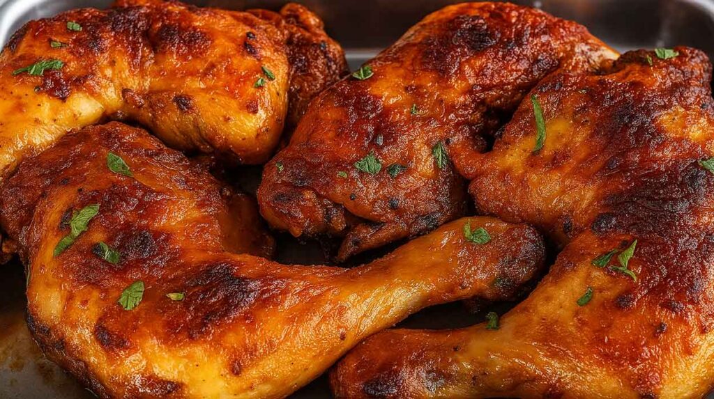 Frango Assado com Maionese Delicioso