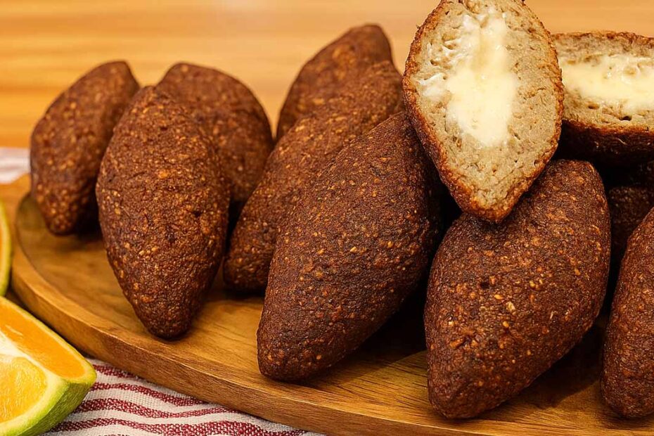 Kibe Recheado com Requeijão Cremoso