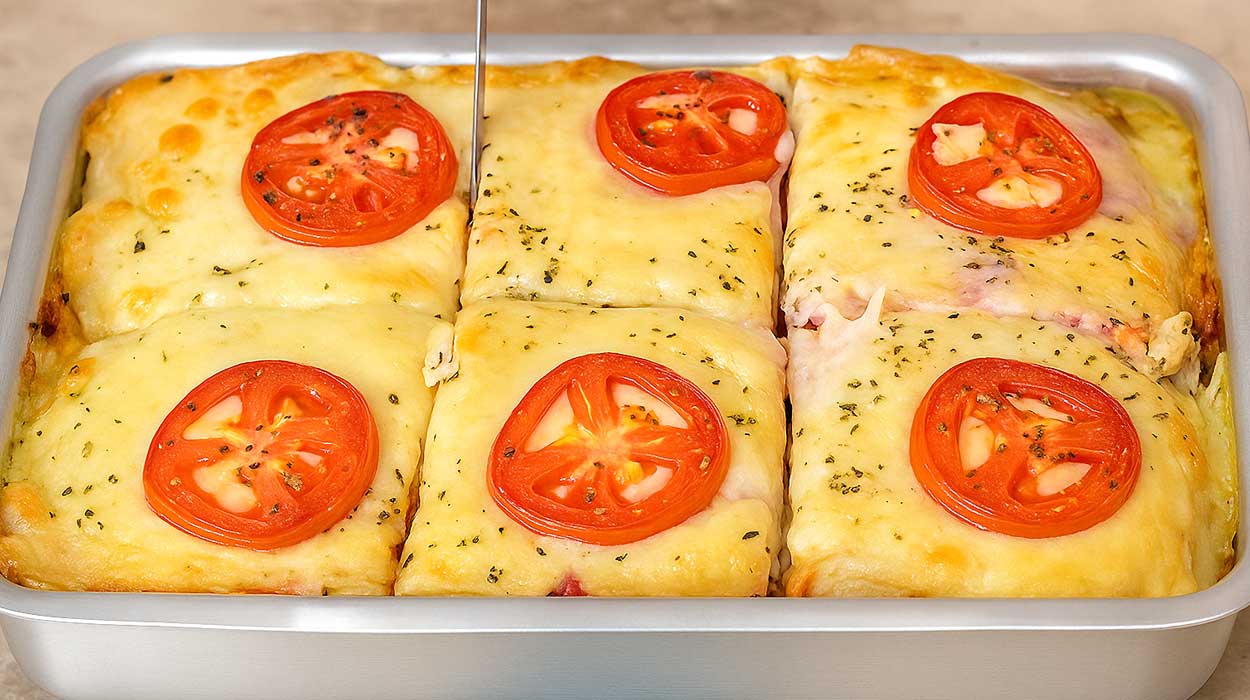 Lanchão de Forno Cremoso e Gratinado