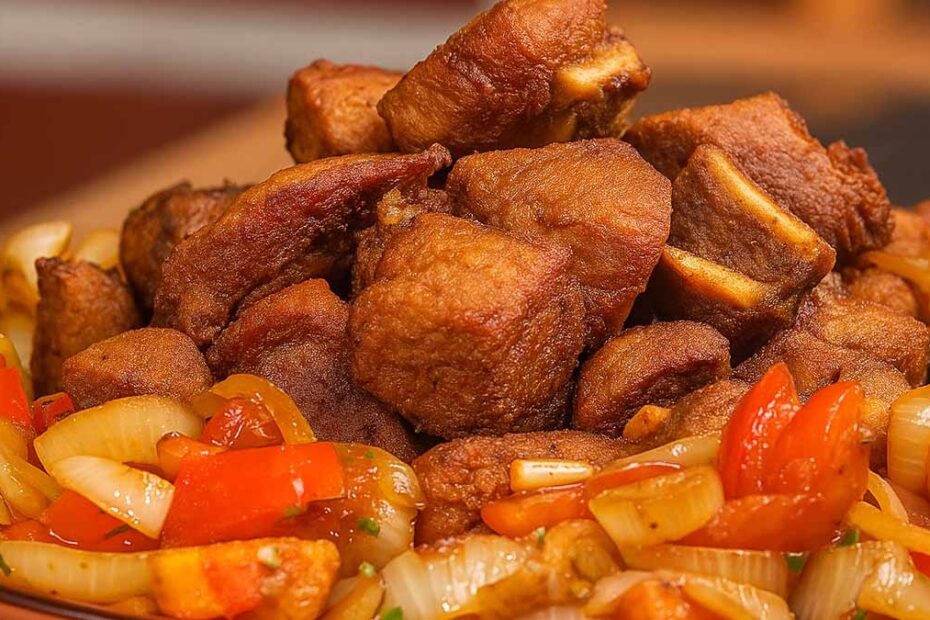 Pernil na Pressão Douradinho e Suculento