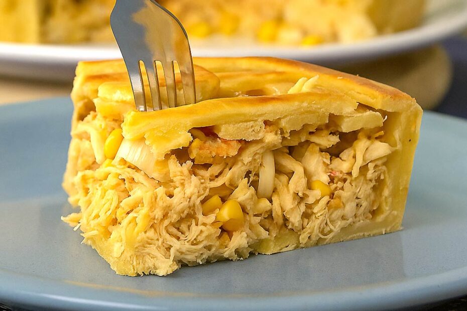 Torta de Frango Super Cremosa