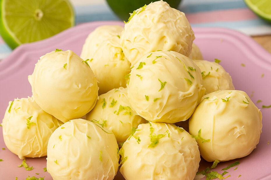 Trufa de Limão com Apenas 3 Ingredientes