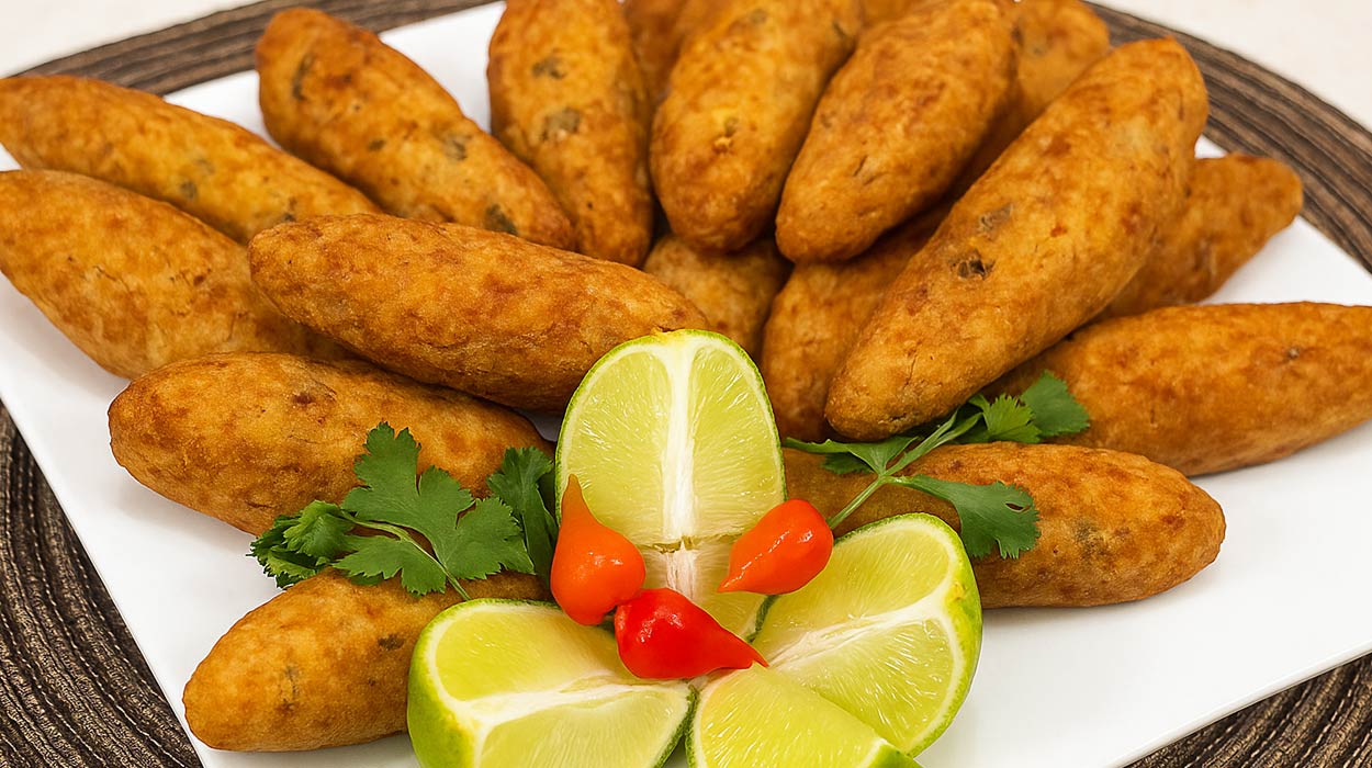 Bolinho de Sardinha Crocante