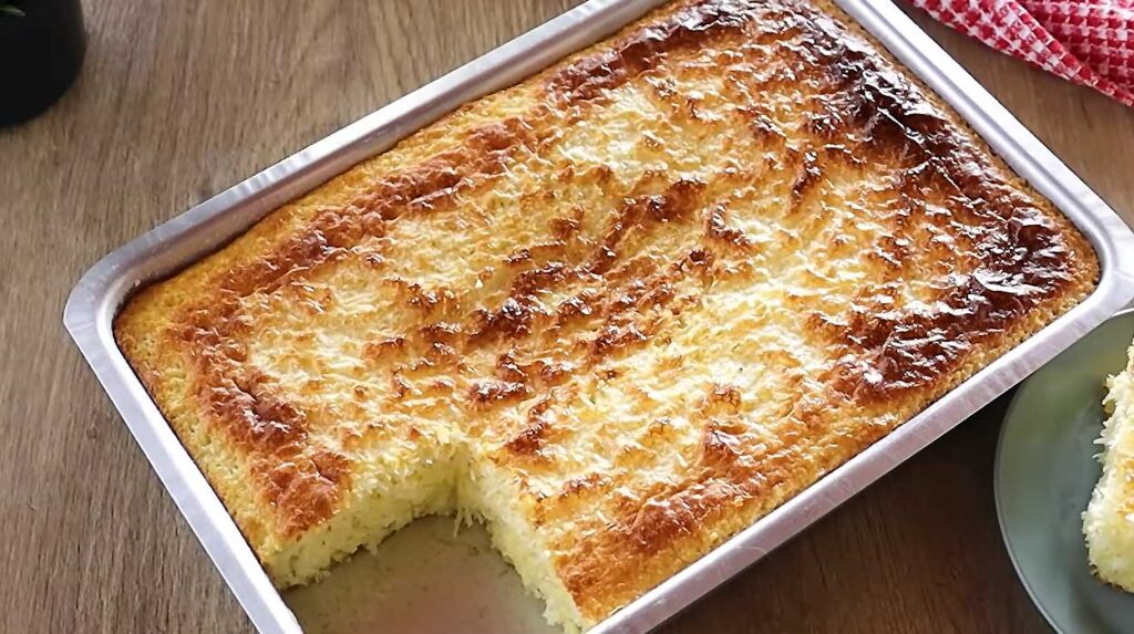 Bolo Cocada Sem Farinha