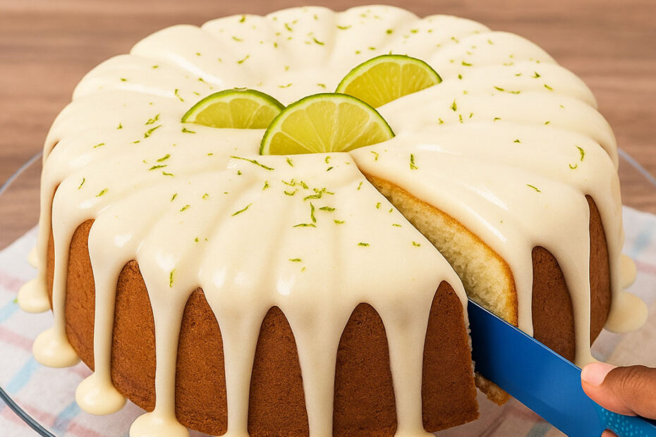 Bolo de Limão Que Derrete na Boca