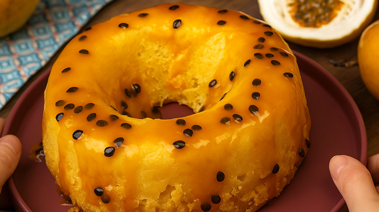 Bolo de Maracujá Econômico