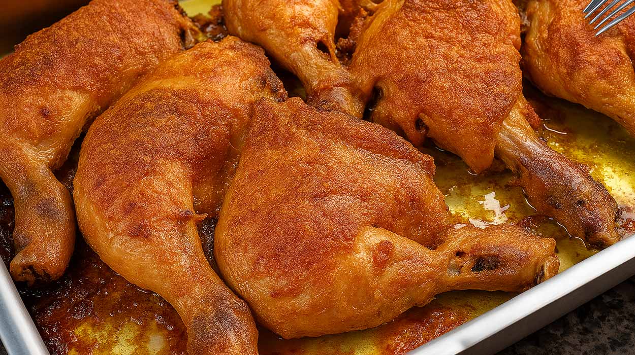 Frango Assado com Maionese Fácil