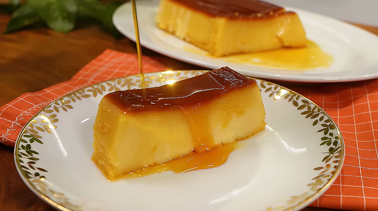 Pudim de Padaria com Farinha de Trigo