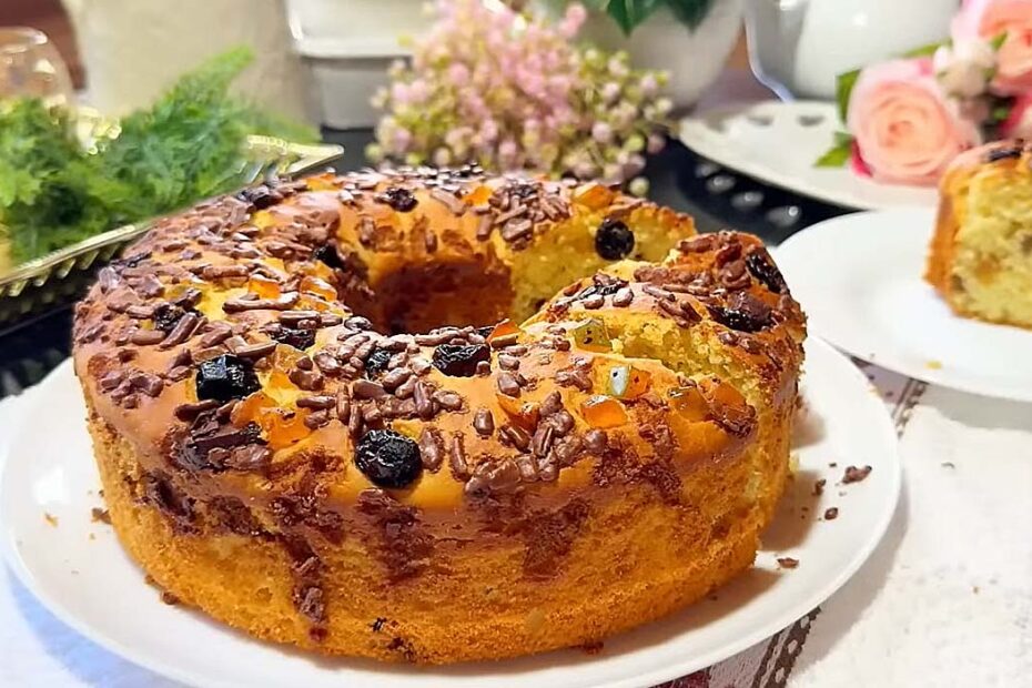 Pão Doce de Liquidificador com Laranja
