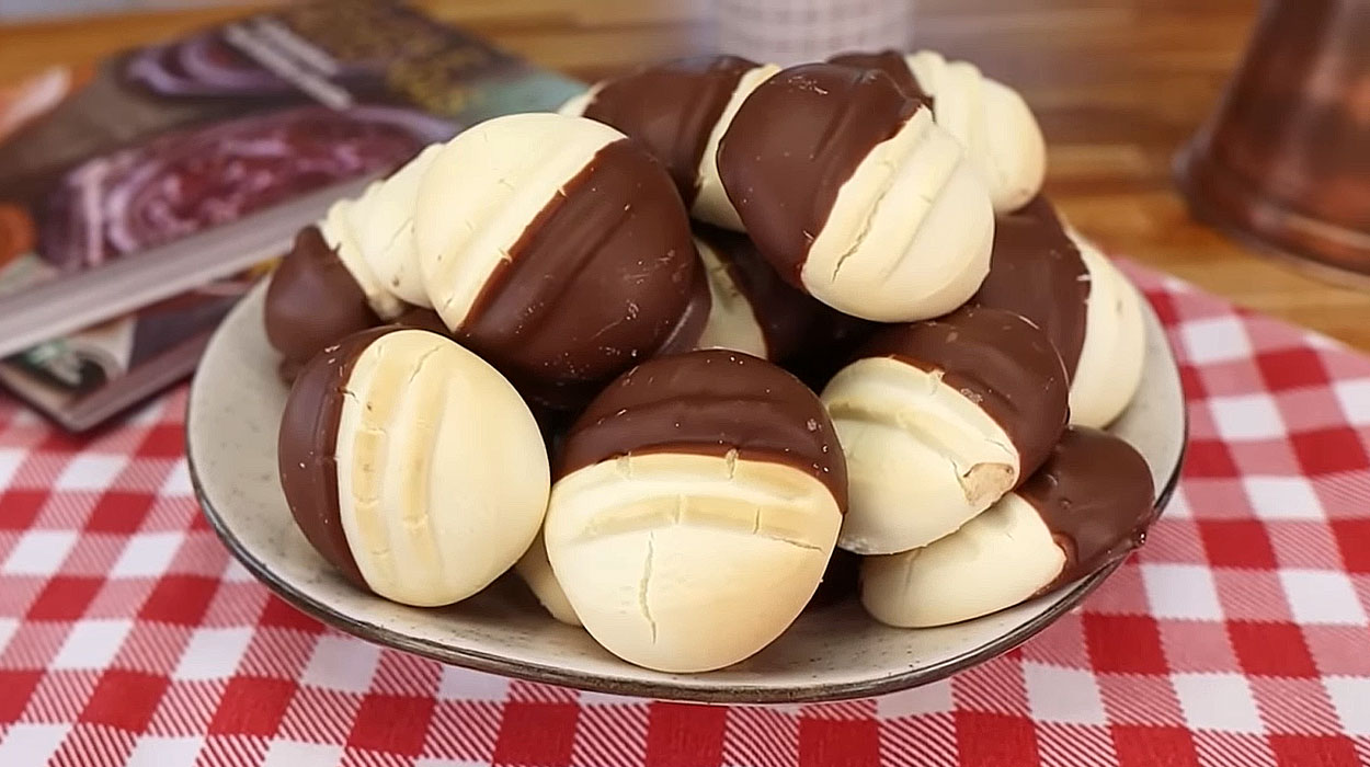 Sequilho de Leite Condensado com Chocolate