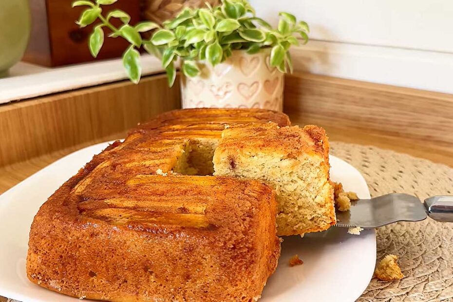 Bolo Creme de Banana Fácil