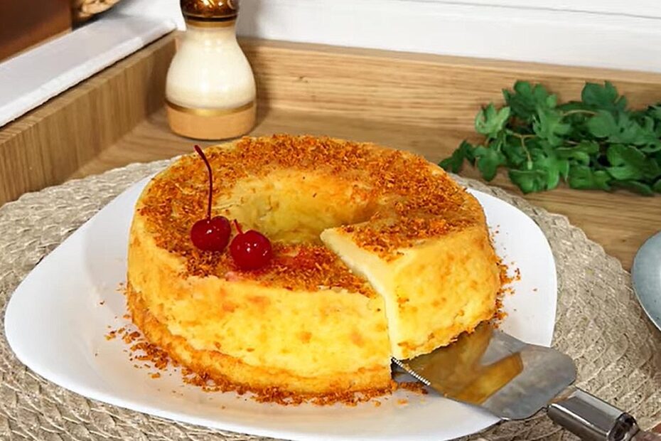 Bolo Mole Cremoso de Leite