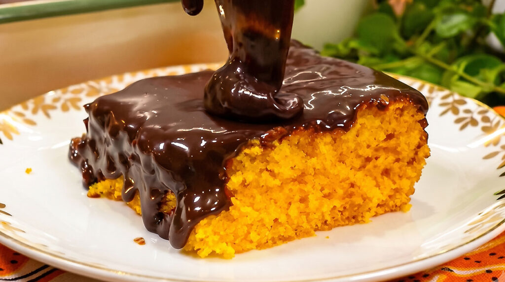 Bolo de Cenoura de Brigadeiro